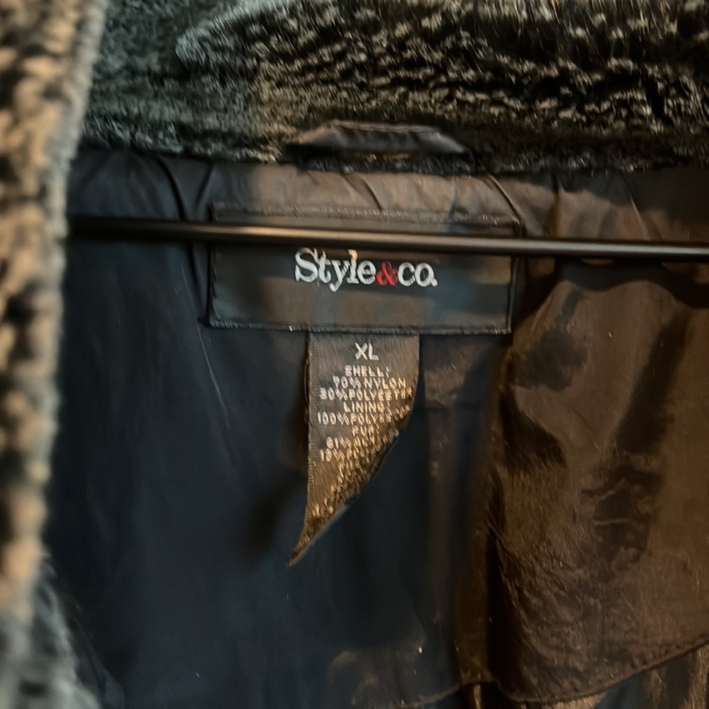 Style & Co Coat - Picture 3 of 5
